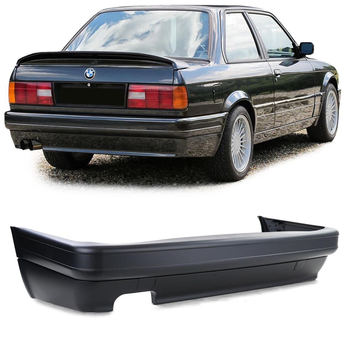 Bmw e30 rear bumper discount